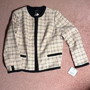 Liz Claiborne Chic Plaid Women's Jacket